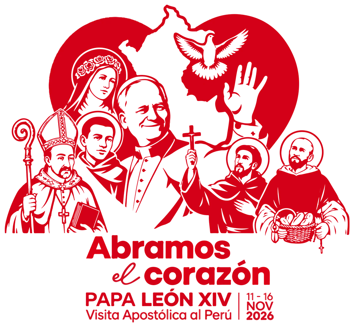 Abramos el corazón, lema de la visita del papa León XIV al Perú